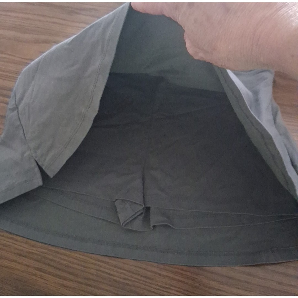 Wild Fable XL Skort Gray Stretch Side Zip Mini Skirt NEW - Picture 8 of 14